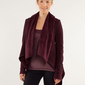 Lululemon Presence Of Mind Jacket - 6 Bordeaux Drama